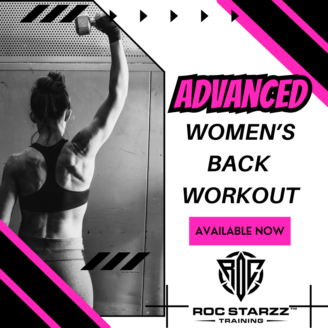Advanced Women's Back Workout
